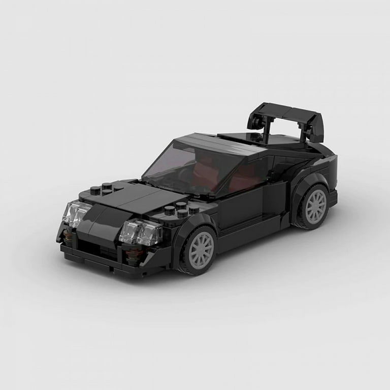HOT MOC Supra Mk4 City Racing Car Speed Champions Sports Building