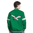 thumbnail image 2 of Men's-Starter  Green Philadelphia Eagles Vintage Scout Full-Snap Varsity Jacket, 2 of 2