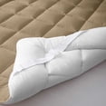 thumbnail image 4 of 800GSM Mattress Topper Short Queen Size,Mattress Pad (8-22" Depth) Fits All Sizes,- Microfiber Pad Cover, Mattress Pads, Short Queen Size Bed Mattress Topper 60"x75" Inches Baige, 4 of 8