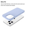 thumbnail image 4 of CocoStake Compatible with iPhone 13 Pro Case 6.1 " 2021 , Liquid Silicone Full Body Protection Cover Case with Screen and Camera Protection, Soft Microfiber Lining [Purple], 4 of 7