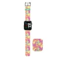 thumbnail image 3 of Justice Unisex Child Smart Watch and Earbud Set with Tie-Dye Design with Silicone Strap in One Size (JSE40106WMC), 3 of 9