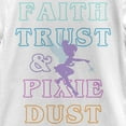 thumbnail image 2 of Girl's Peter Pan Tinker Bell Faith Trust & Pixie Dust  Graphic Tee White X Small, 2 of 4