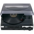 thumbnail image 2 of Jensen JTA-230 3 Speed Stereo Turntable with Built In Speakers, Software to Convert Records to MP3, RCA Line Out, Pitch and Tone Control, 2 of 4