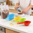 thumbnail image 2 of 4-Piece Measuring Spoon Set with Graduations Multicolor Kitchen Baking Tool for Precise Ingredient and Pet Food Measurement Accurate Portion Control Ergonomic Handle, 2 of 8