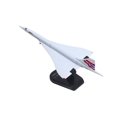 thumbnail image 6 of Diecast Metal Historical Airplane - British Airways Concorde 1/350 Plane, 6 of 14
