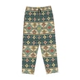 thumbnail image 4 of Xecao Traditional Tribal Aztec1 Women's Straight Lounge Pajama Pants: The Epitome of Relaxed Sleepwear, 4 of 9
