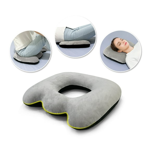 Hemorrhoid Pillow Bed Sore Cushion for Butt Sitting Donut Pillow for Tailbone Pain Relief Postpartum Pillow After Surgery Pressure Pads Donut Seat Cushion