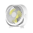 thumbnail image 2 of Clearance under 10 Mini Fan for Desk Rechargeable Desktop Fan Portable Office Student Dormitory Home Mini Silent Fan, 2 of 6