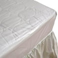 thumbnail image 2 of Twin Size Bed Mattress Cover Plastic White Waterproof Fitted Protector 39" X 76" X 8", 2 of 5
