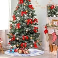 thumbnail image 4 of FMSHPON Easter Easter Polka Dot Rabbit Xmas Christmas Tree Skirt Stand Mat for Holiday Party Decoration Indoor Outdoor 36 inches, 4 of 6