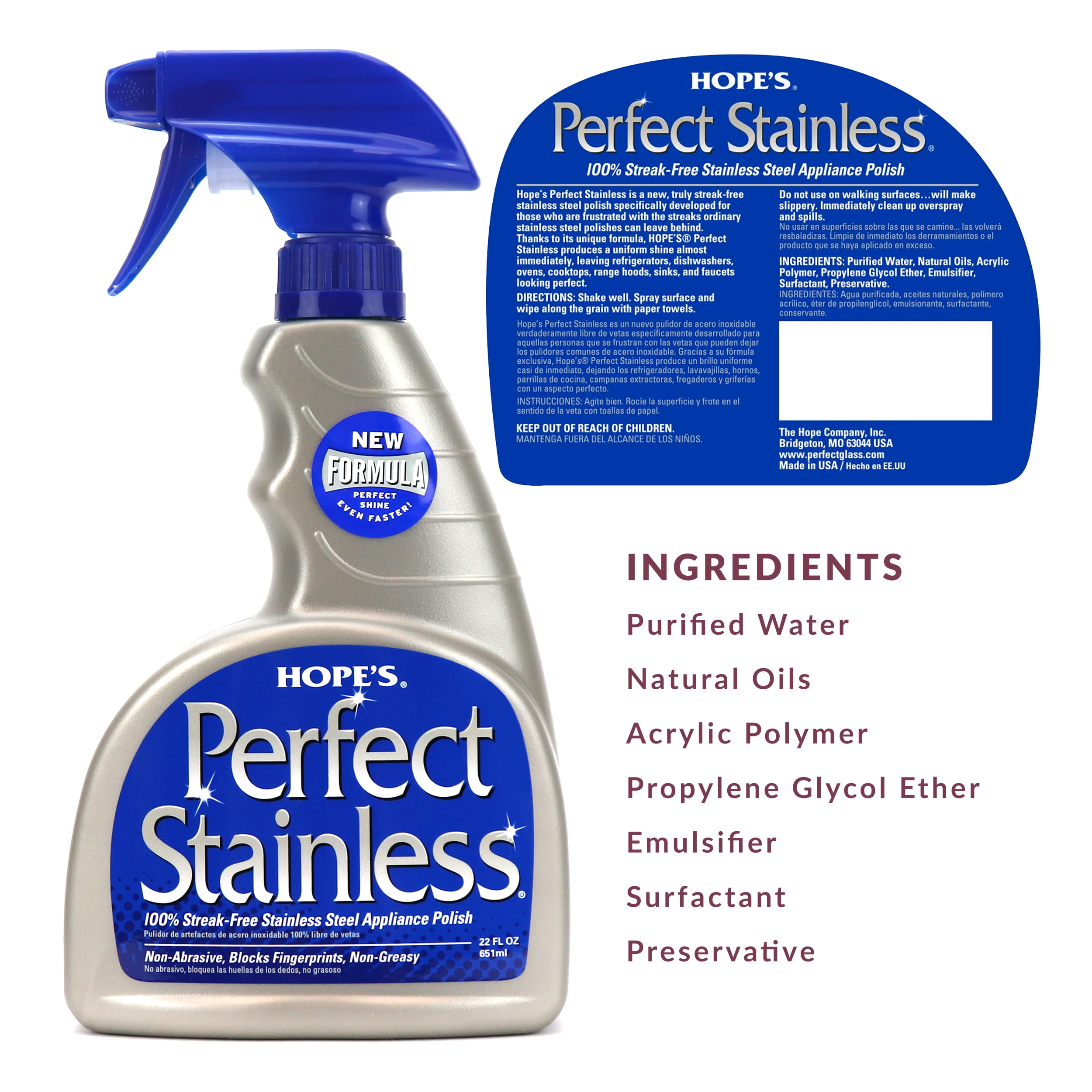 Cleaning Products  Watchdog Stainless Steel Cleaner & Polish - Gold Medal  #2088CN – Gold Medal Products Co.