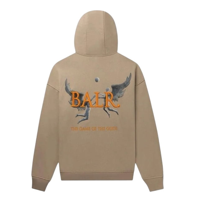 Sudadera Hoodie BALR Game of the Gods Warm Taupe