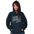 thumbnail image 3 of Shine Embrace Autistic Awareness Hoodie Sweatshirt Women Men Brisco Brands S, 3 of 6