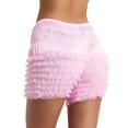 thumbnail image 2 of CHOK Women‘s Pettipants Lace Ruffled Panties Dance Bloomers Booty Shorts, 2 of 4
