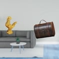 thumbnail image 2 of Escultura de pollo, figura decorativa de resina, estatua, caja organizadora de joyas de madera, diseño único, ideal para mujeres, hombres y niñas. Reg, 2 of 8