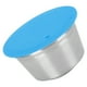 thumbnail image 5 of Cápsula de café de acero inoxidable reutilizable con filtro recargable para cafetera Dolce Gusto (azul), 5 of 14