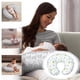 thumbnail image 5 of Funda de almohada de lactancia, para almohadas de lactancia, suave y cómoda, puede adaptarse a la almohada de lactancia estándar para bebés Zhivalor  CPB-US-YY1111-3, 5 of 5