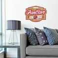 thumbnail image 2 of YouTheFan NFL Kansas City Chiefs Fan Cave Sign, 2 of 5