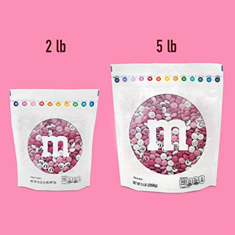 5lb Bulk Bag Color Personalized M and M Foots