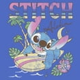 thumbnail image 2 of Men's Lilo & Stitch Surfing Stitch Tank Top Royal Blue 2X Large, 2 of 4