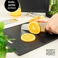 thumbnail image 5 of Chemical-Free Plastic Cutting Board Set | Non-Slip Feet, 14.2 x 10.8 in, 5 of 8