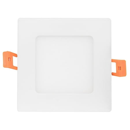 

Westgate 15W 6 Inch Ultra Slim Square Shaped LED Retrofit Down Light NO HOUSING REQUIRED Dimmable LED Recessed Light Fixture Damp Location Rated 5 Year Warranty (1 Pack 4000K Neutral White)