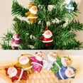 thumbnail image 3 of Adornos navideños Cateissary 6 piezas colgantes de Santa Claus multicolor, 3 of 6