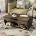 thumbnail image 6 of Furniture of America Edwards Wood Lift-Top Coffee Table in Reclaimed Oak, 6 of 16