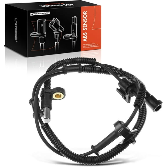 A-Premium ABS Wheel Speed Sensor Compatible with Ford F-250 Super Duty F-350 Super Duty RWD Cab Pickup 2005-2007 Front Driver or Passenger Side