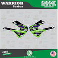 thumbnail image 2 of Kalair GFX Graphics Kit for Kawasaki KX85 (2001-2013) Warrior Series, 2 of 5