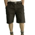 thumbnail image 4 of RSN Short Cargo Classique pour Hommes (Ensemble de 3 Pcs Noir, Marron, Kaki), 4 of 14