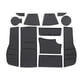 thumbnail image 1 of Riwesomey 12 piezas de PVC para reposabrazos de coche, alfombrilla con ranura para puerta, posavasos antideslizante, alfombrilla con ranura para puerta, Automoción decorativa y accesorios, 1 of 6