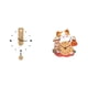 thumbnail image 1 of Reloj de pared,Reloj de pared decorativo para baño o dormitorio,Reloj de pared,Reloj de pared silencioso con forma de gato,ideal para amantes de los gatos.,Lindo reloj de pared para, 1 of 7