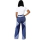 thumbnail image 5 of Txlixc Jeans de mujer, pantalones con cremallera de cintura alta Txlixc moda, 5 of 9
