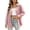 Pink, variant on Womens Button Down Shirts Long Lightweight Sleeve Plaid Shirts Jackets Summer Loose Fit Casual Tops with Pockets (Blue1 M)
