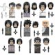 thumbnail image 2 of Los bloques de construcción de alta calidad de Naruto Sasuke Kakashi Akatsuki fijaron las figuras de acción de la historieta del animado ensamblan, 2 of 2