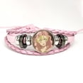 thumbnail image 3 of Pulsera de Anime Demon Slayer Kimetsu No Yaiba, brazalete de cuero hecho a mano, Kamado, Tanjirou, Nezuko, novedad de 2024, 3 of 5