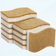 thumbnail image 1 of 10 Natural Sponges Pack, Eco-Friendly Non-Scratch Scrubber Sponge for Kitchen, Biodegradable Plant-Based Scrubber Sponges for Cleaning Dishes, Odorless, 1 of 5