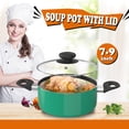 thumbnail image 2 of Aluminum Alloy Non-Stick Cookware Set, Pots and Pans - 8-Piece Set, 2 of 7