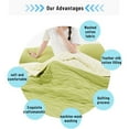 thumbnail image 6 of Xoxingysm Blanket Comforter Grey Blanket Queen Size Duvet for Hot Sleeper Breathable Summer Quilt Lightweight Soft Max>0.4 Arc Chill Cool Comforter, 6 of 9