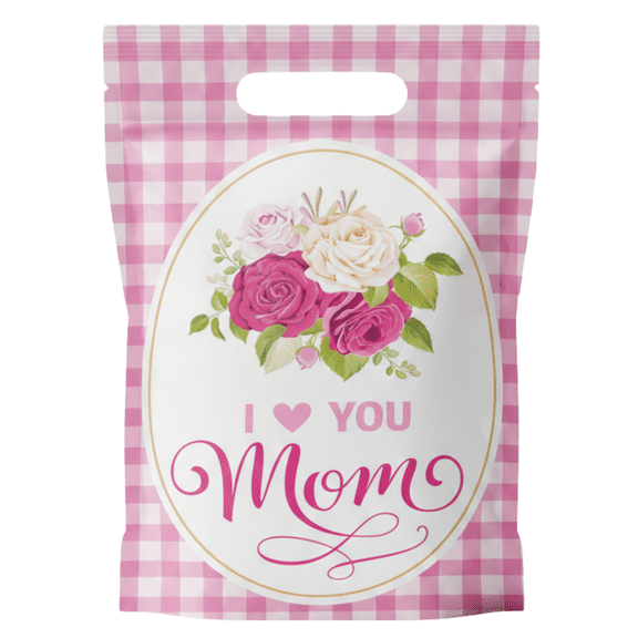 Clear Above™ Sugar-Free Hard Candy – 1 lb Resealable Pouch with Handle – Individually Wrapped Candy (Mother's Day Butterscotch)