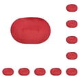 thumbnail image 2 of Mantel individual Bearachild rojo 10Conjunto impermeable fácil de limpiar decorativo, 2 of 6