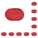 thumbnail image 3 of Yuarrent Alfombrilla para platos de dimensiones apropiadas, amplia aplicación y fácil de limpiar, alfombrilla para de comedor, color rojo rojo 10Conjunto, 3 of 6