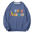 thumbnail image 6 of Mercatoo Fifth Grade Sweatshirts for Girls Boys Back to 𝐒chool Hoodies Long Sleeve Crewneck First Day Of School Sweatshirt, 6 of 6