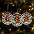 thumbnail image 6 of Acrylic Sea Glass Christmas Tree Ornament 3.15in,Beach Themed Hanging Decor for Household Gift, 6 of 6