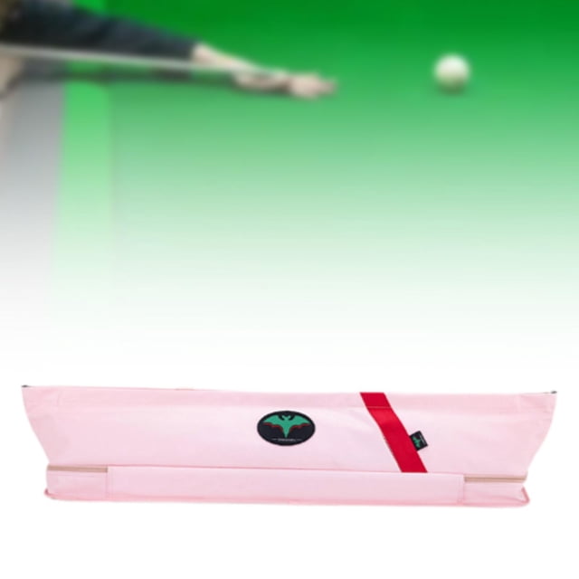 Funda para tacos de billar, Estuche de transporte para palos de billar, bolsa de transporte, accesorio de billar antiarañazos, bolsa de almacenamiento Rosa