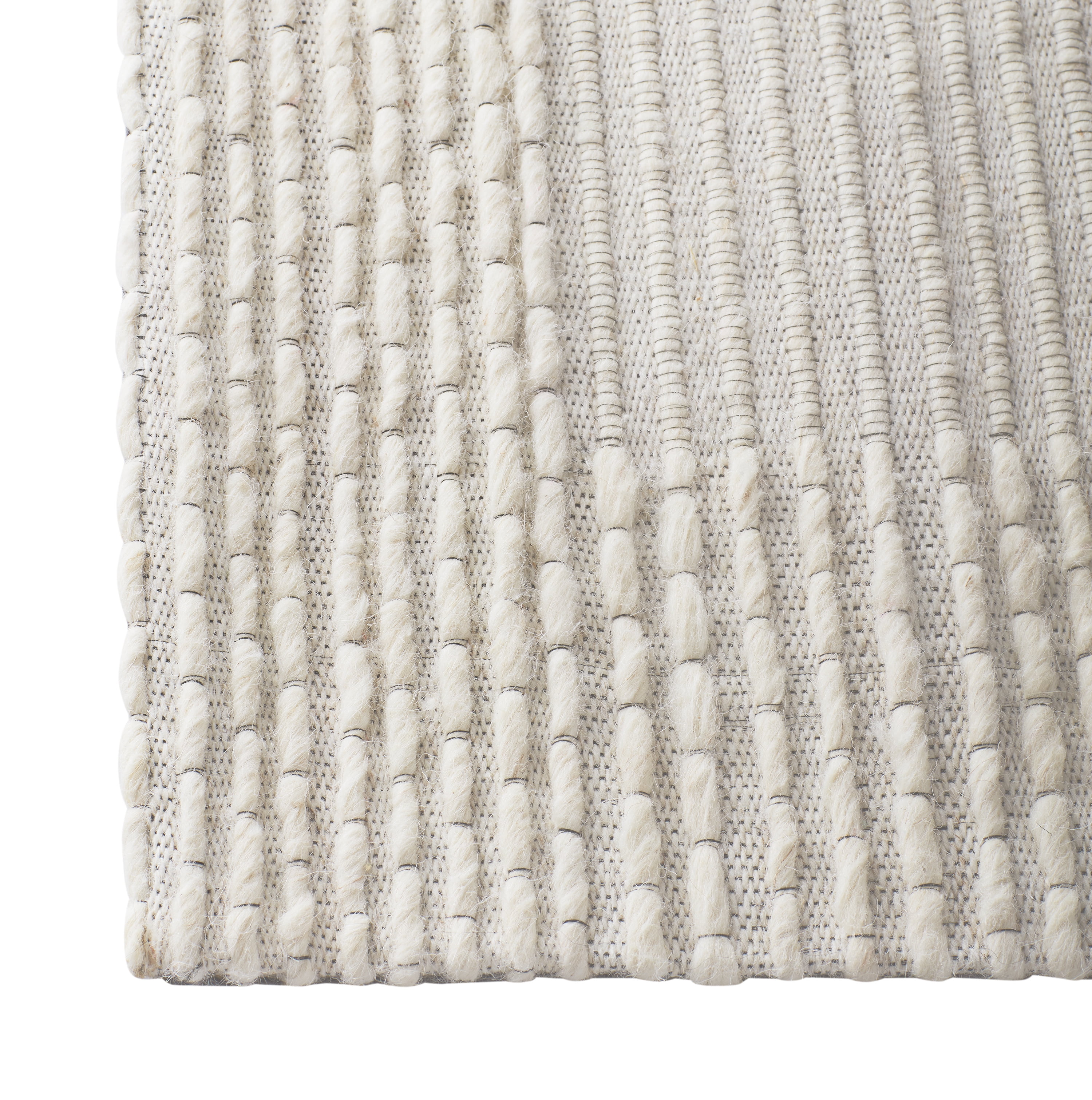 Dave & Jenny Marrs for Better Homes & Gardens Woven Border 7 ft Runner Rug, Off-White