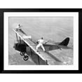 thumbnail image 2 of Art.com Daredevils Playing Tennis on a Biplane Photographic Print, Black Frame Wall Art, 40" x 32", 2 of 5