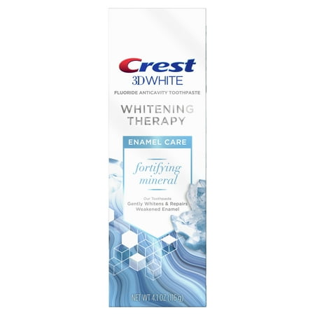 Crest 3D White Whitening Therapy Fluoride Toothpaste, Enamel, 4.1 oz