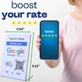 thumbnail image 4 of NFC Tap Google Review Stand - Boost Customer Feedback with Tap & Scan QR - No App, No Subscription - Works on iPhone & Android (S, 4 of 9